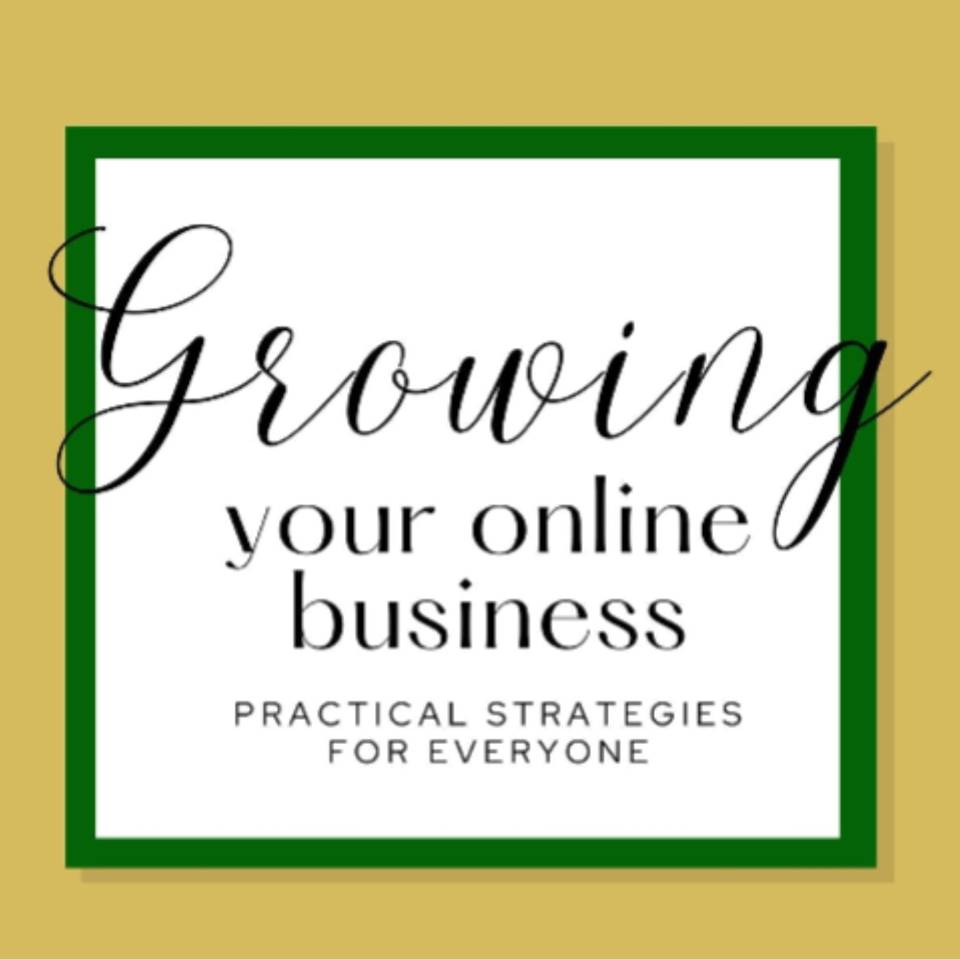 Growing Your Online Business E-book